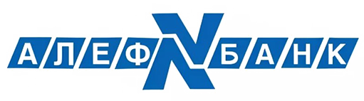 Логотип банка Alefbank