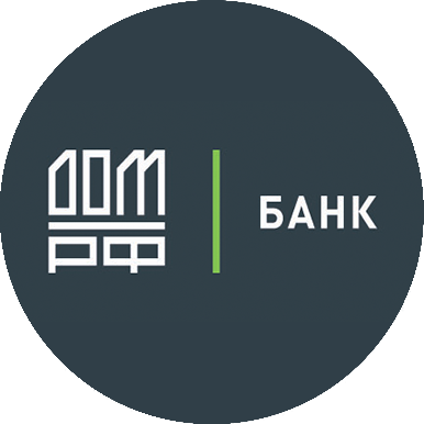 Логотип банка Дом РФ Банк